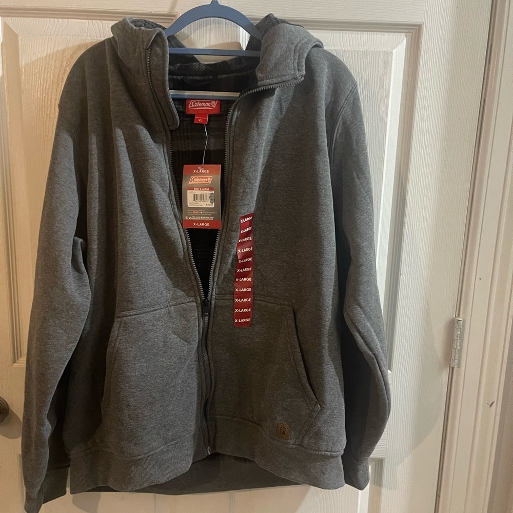 Coleman Gray Puffer Jacket